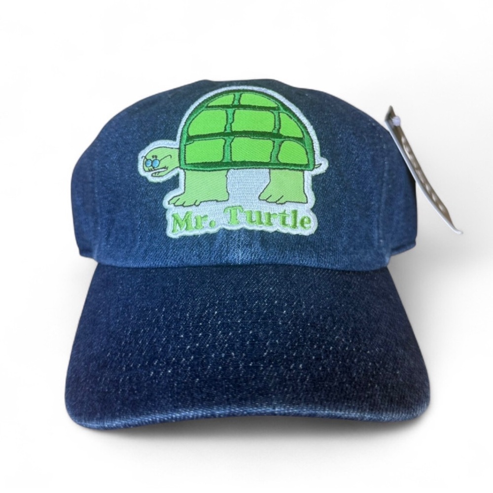 bestir Denim Mr.Turtle Dad Hat! OSFA. New With Tags!
